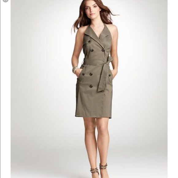 Ann Taylor Trench Coat Dress Size 4 